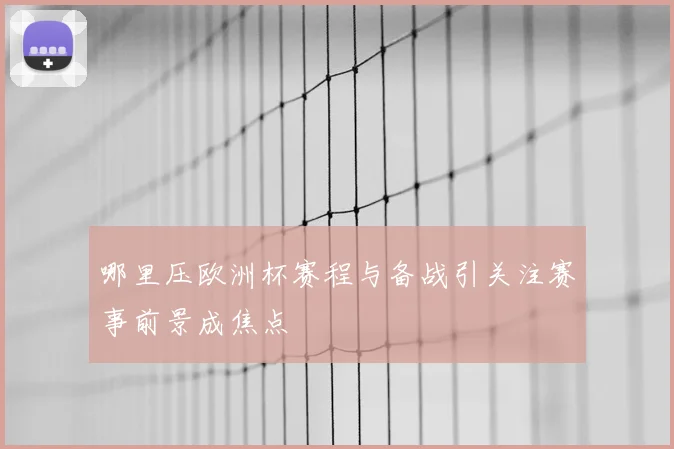 哪里压欧洲杯赛程与备战引关注赛事前景成焦点