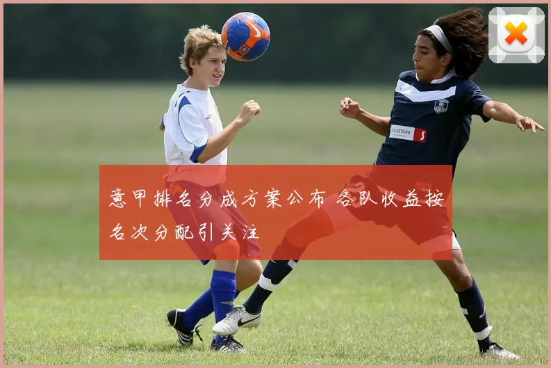 意甲排名分成方案公布 各队收益按名次分配引关注
