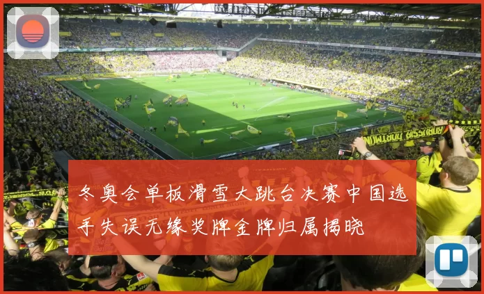 冬奥会单板滑雪大跳台决赛中国选手失误无缘奖牌金牌归属揭晓