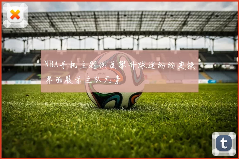 NBA手机主题热度攀升球迷纷纷更换界面展示主队元素