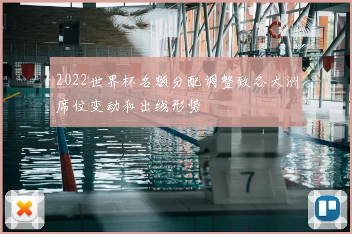 2022世界杯名额分配调整致各大洲席位变动和出线形势